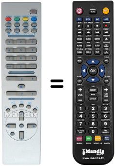 Comandament a distància equivalent RC1072
