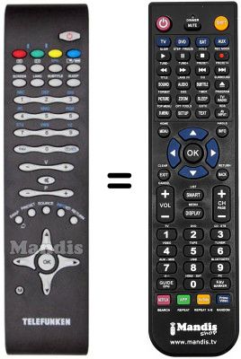 Comandament a dist&agrave;ncia equivalent Inno Hit IH22875WT