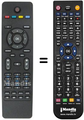 Comandament a dist&agrave;ncia equivalent Inno Hit RC1825