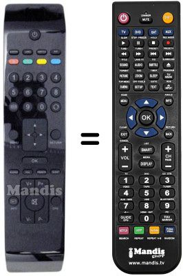 Comandament a distància equivalent RC3900