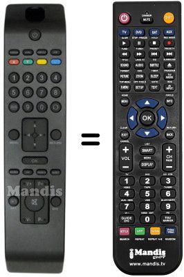 Comandament a dist&agrave;ncia equivalent RC3902