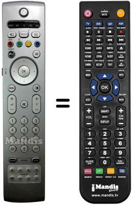 Comandament a distància equivalent Philips 32PF9730 / 10