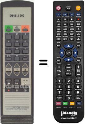 Comandament a distància equivalent RC5410