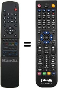 Comandament a distància equivalent RC647340