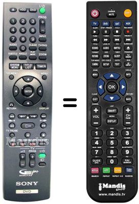 Comandament a distància equivalent REMCON1042