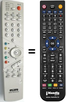 Comandament a distància equivalent Metz SPECTRAL 55TG68