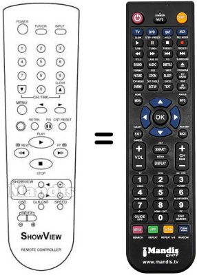 Comandament a distància equivalent REMCON425 Comandament a distància equivalent REMCON425