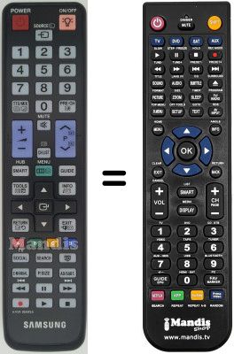 Comandament a distància equivalent Samsung LE40S62BX / /XEC