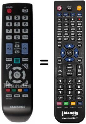 Comandament a distància equivalent BN59-00857A
