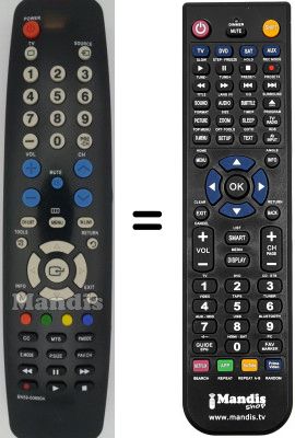 Comandament a distància equivalent BN59-00690A