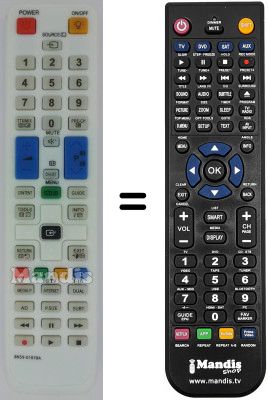 Comandament a dist&agrave;ncia equivalent BN59-01078A