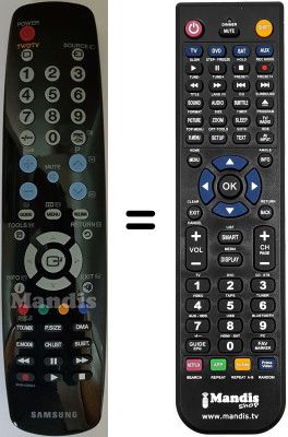 Comandament a distància equivalent Samsung LE46A556P1F / /XXC