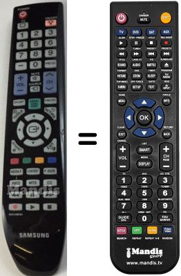 Comandament a distància equivalent BN59-00854A