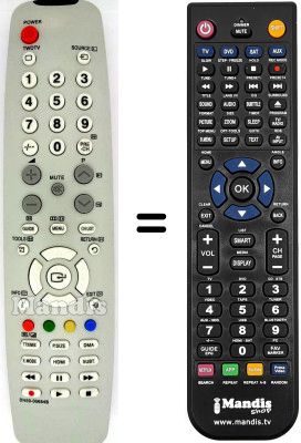 Comandament a dist&agrave;ncia equivalent Samsung LE32A455C1D / /XKS