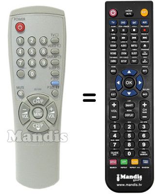 Comandament a distància equivalent Samsung AA59-00104J