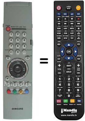 Comandament a dist&agrave;ncia equivalent Samsung AA59-00143C