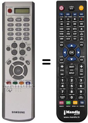 Comandament a dist&agrave;ncia equivalent Samsung BN59-00378A