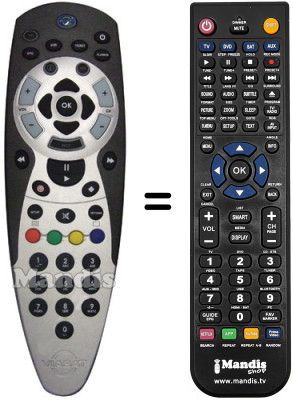 Comandament a dist&agrave;ncia equivalent Samsung MF5900301A