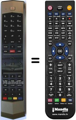 Comandament a distància equivalent Tcl RC-651