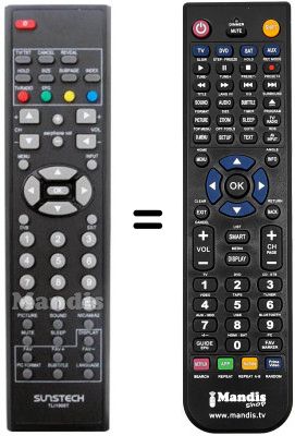 Comandament a distància equivalent REMCON1084