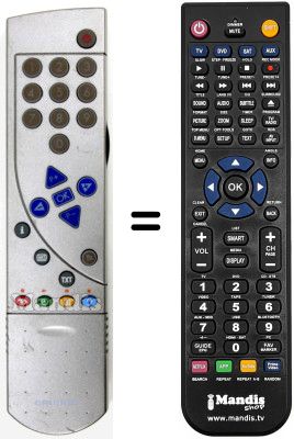 Comandament a distància equivalent Goodmans TP 910 C