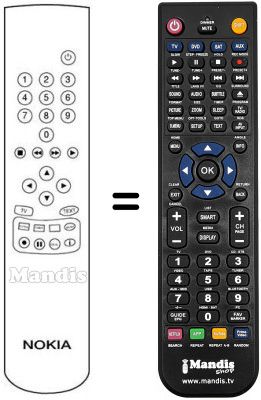 Comandament a distància equivalent REMCON606 Comandament a distància equivalent REMCON606