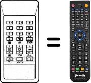 Comandament a distància equivalent RCT4503S