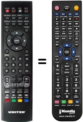 Comandament a distància equivalent LTW19X95 (V. 2016)