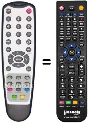 Comandament a distància equivalent REMCON976