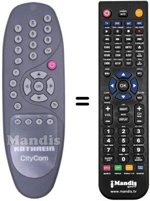 Comandament a dist&agrave;ncia equivalent Kathrein UFD554