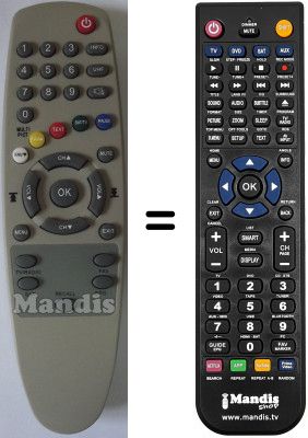 Comandament a dist&agrave;ncia equivalent Engel TDT 5200