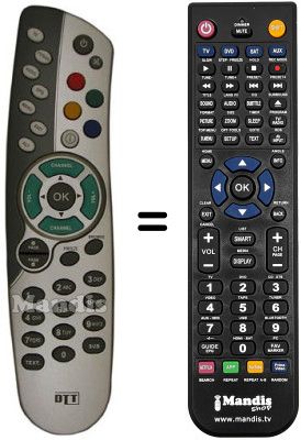 Comandament a dist&agrave;ncia equivalent Skymaster DT500