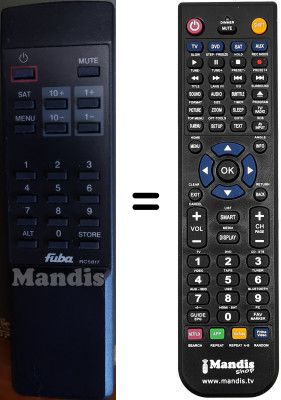 Comandament a dist&agrave;ncia equivalent RC5817