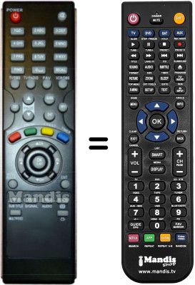 Comandament a dist&agrave;ncia equivalent Head SD3700