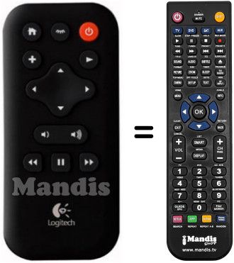 Comandament a dist&agrave;ncia equivalent LOG004