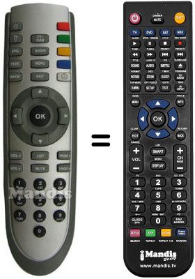 Comandament a distància equivalent RC-10