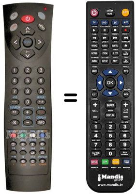 Comandament a distància equivalent Firstline CVD1420