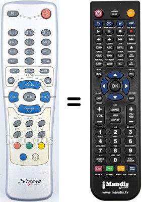 Comandament a distància equivalent REMCON1392