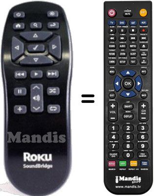 Comandament a dist&agrave;ncia equivalent ROKU SOUNDBRIDGE
