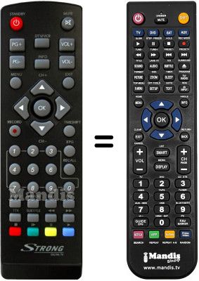 Comandament a distància equivalent Strong SRT5203