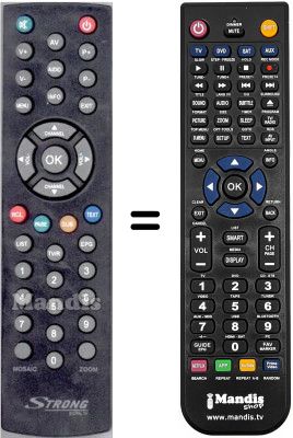 Comandament a distància equivalent Strong SRT6420