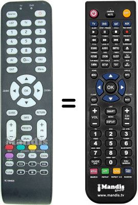 Comandament a distància equivalent Thomson 46E91NF32