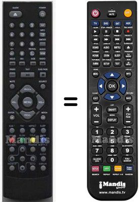 Comandament a distància equivalent Aeg HVS57695