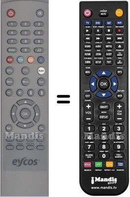 Comandament a distància equivalent WHV15752W