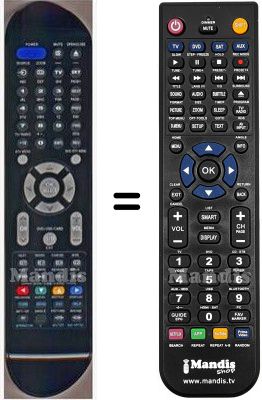 Comandament a dist&agrave;ncia equivalent HVS57517