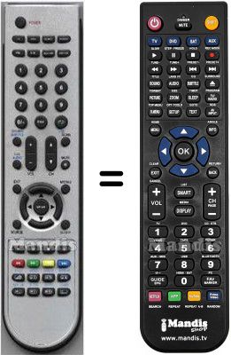 Comandament a distància equivalent HVS57642