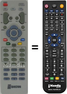 Comandament a dist&agrave;ncia equivalent Axil SEC15488W