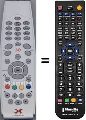 Comandament a dist&agrave;ncia equivalent Adb SEC15016W