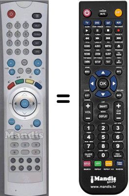 Comandament a distància equivalent Arion WHV3066W