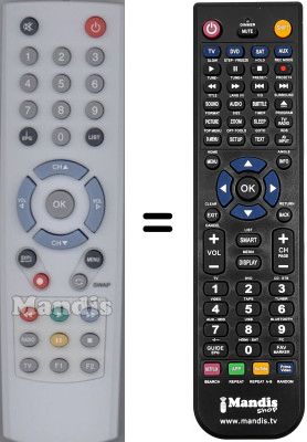 Comandament a dist&agrave;ncia equivalent WHV15293W